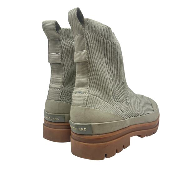 Everlane The Utility Boot in ReKnit Stretch Knit Lug Sole Ankle Gray Size‎ US 7 - Picture 7 of 13